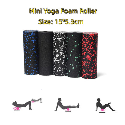 Mini EPP Hollow Yoga Foam Block Massage Roller Block Yoga Column Balance Axis Massage Roller Relax Exercise Fitness Equipment